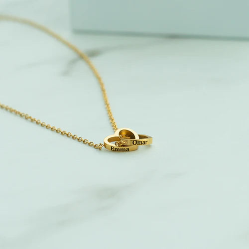 Eternal Rose Gift Box (Custom Pendant)